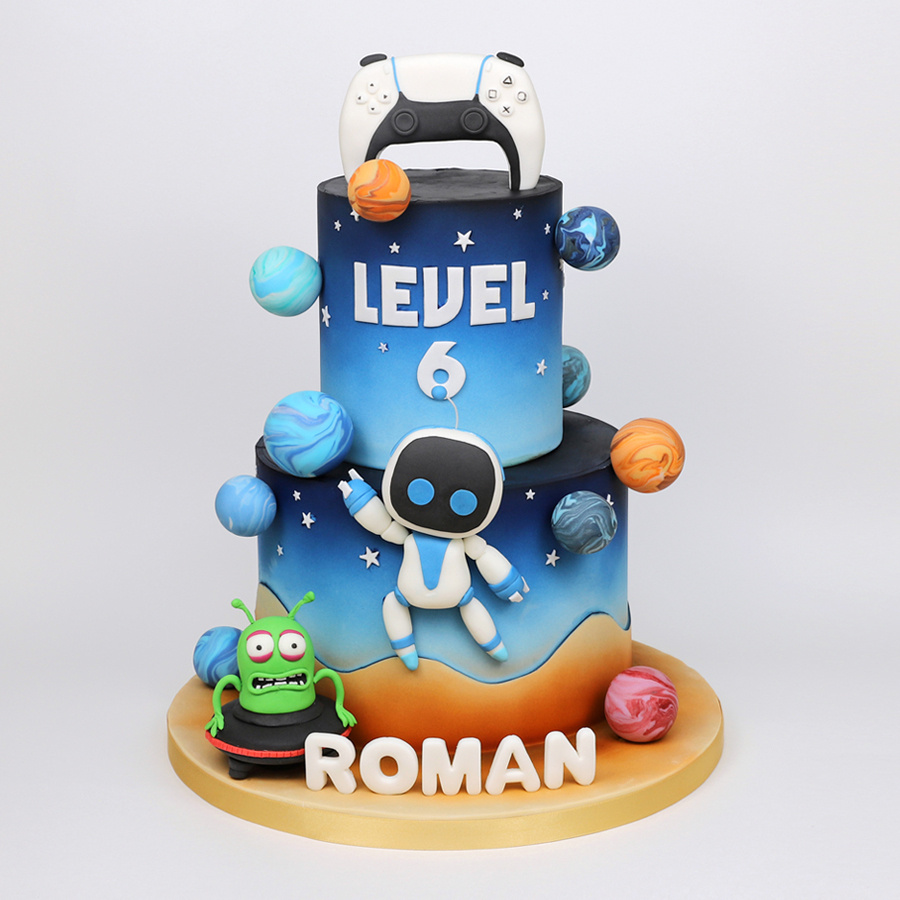 Astro Bot cake