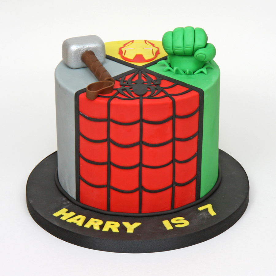 Avengers cake