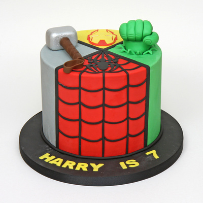 Avengers cake