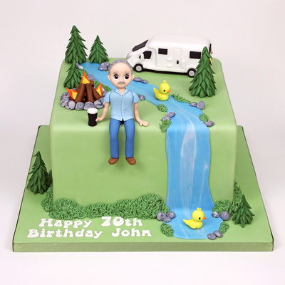 Camping cake