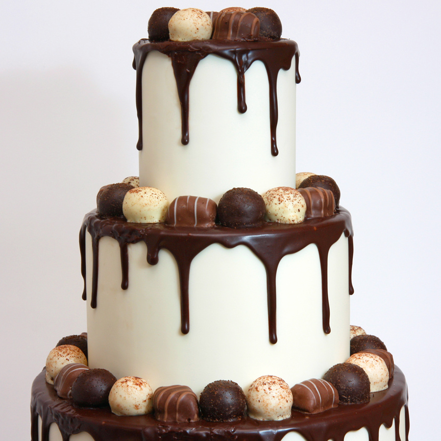 Chocolate drip cake