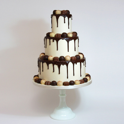 Chocolate drip cake