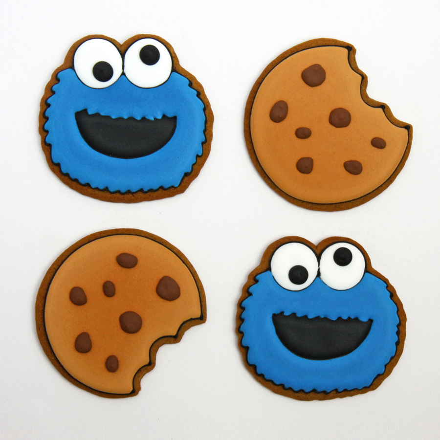 Cookie Monster biscuits