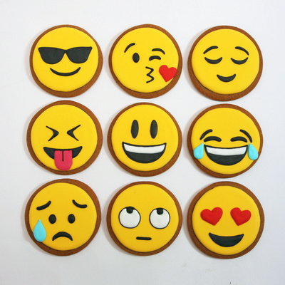 Emoji biscuits