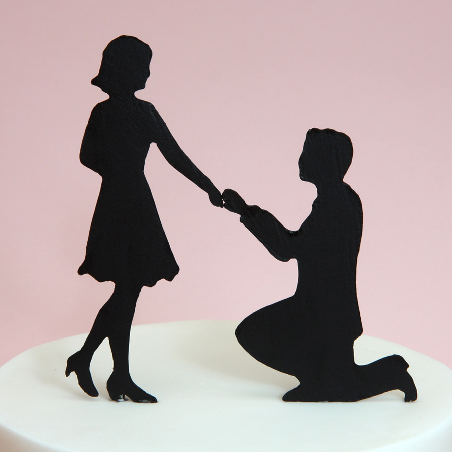 Engagement cake