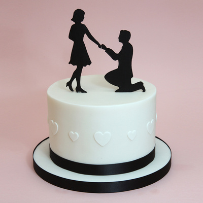 Engagement cake