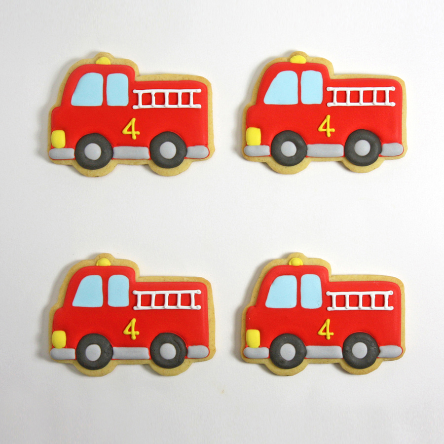 Fire engine biscuits