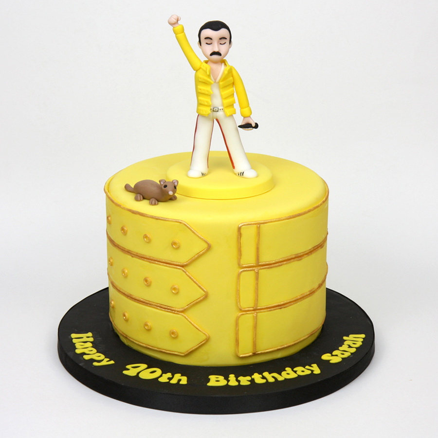 Freddie Mercury cake