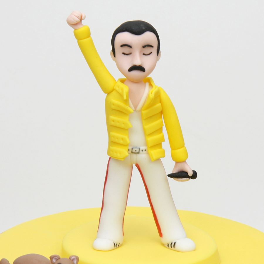 Freddie Mercury cake