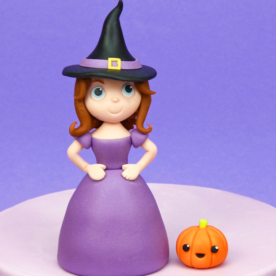 Halloween witch cake