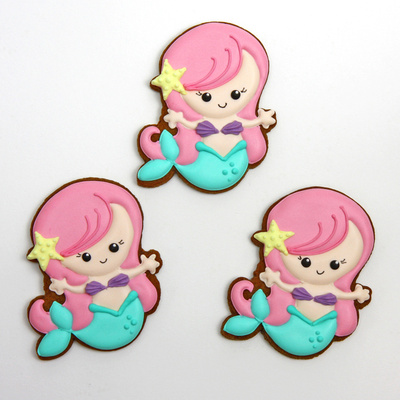 Mermaid biscuits