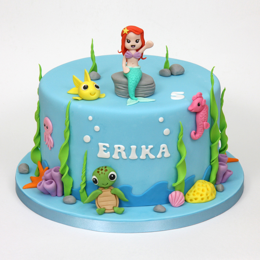 Mermaid cake