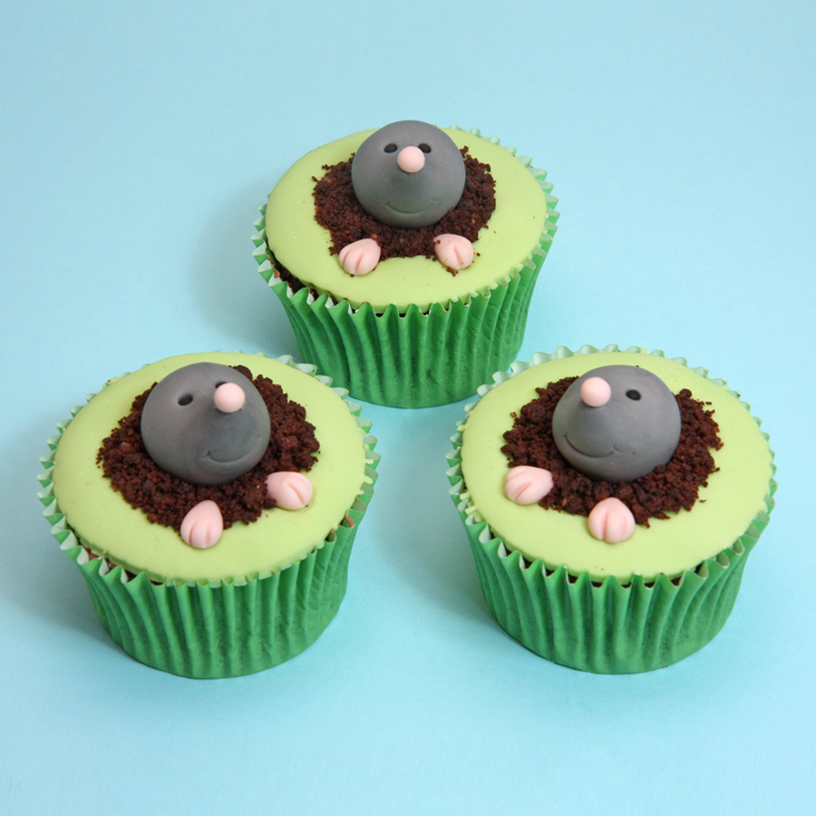 Mole cupcakes