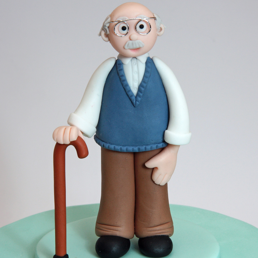 Old person cake