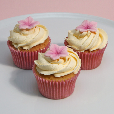 Petunia cupcakes