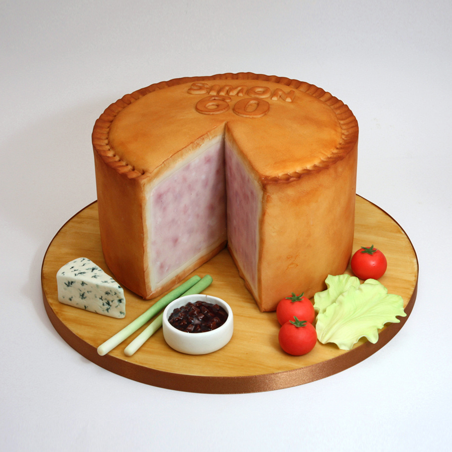 Pork pie cake