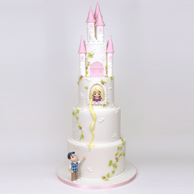 Rapunzel cake