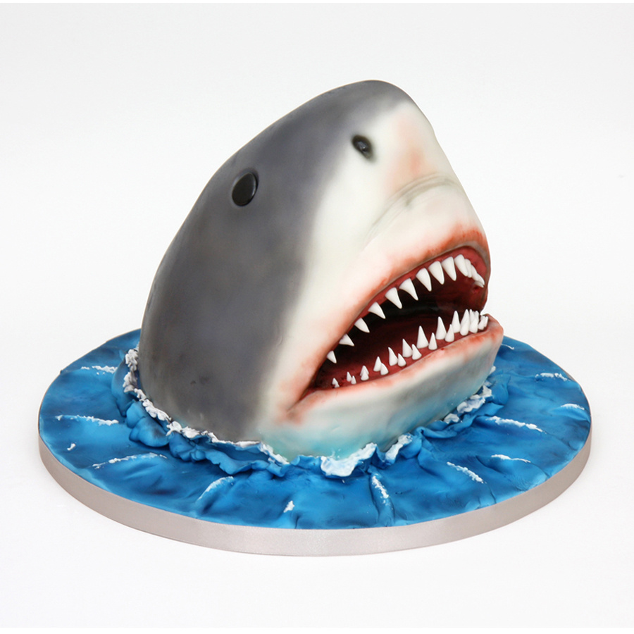 Shark head cake