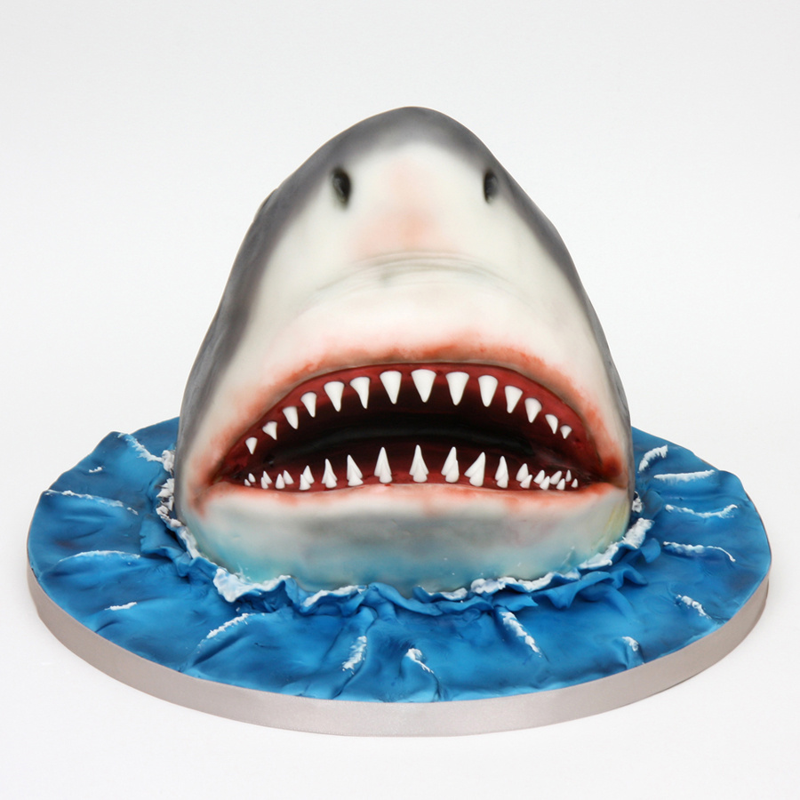 Shark head cake