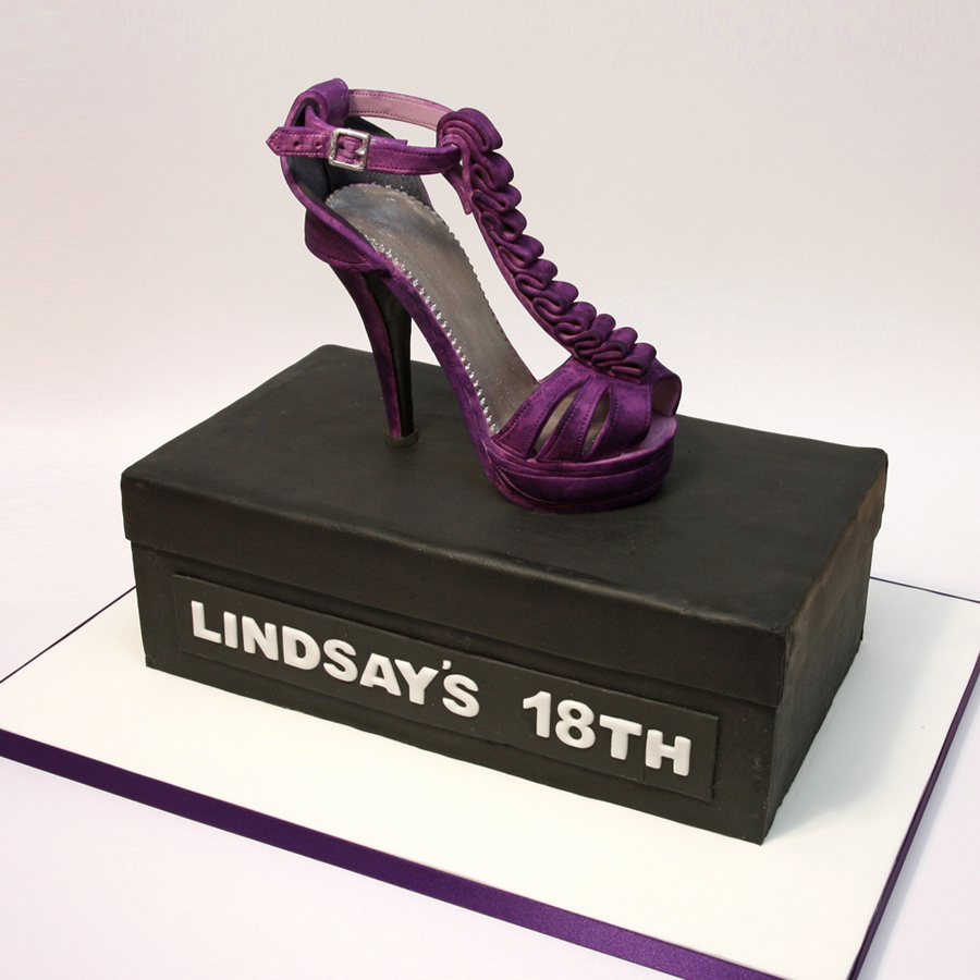 Shoe box cake