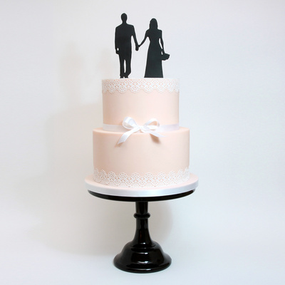 Silhouette cake