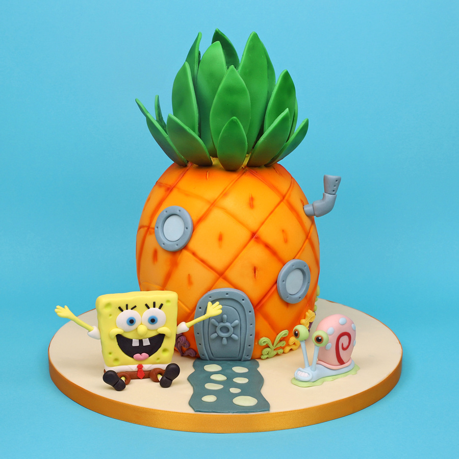 SpongeBob house cake