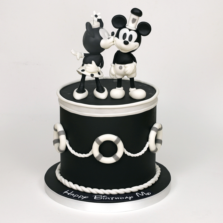 Steamboat Willie cake