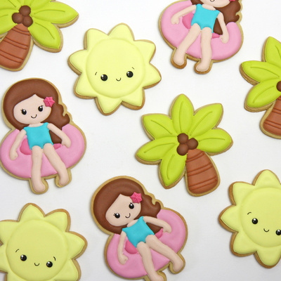 Summer fun biscuits