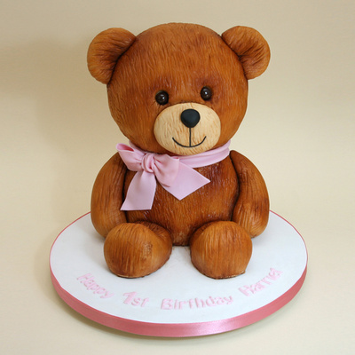 Teddy bear cake