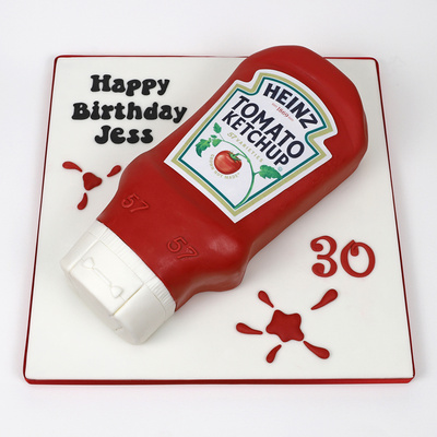 Tomato Ketchup cake