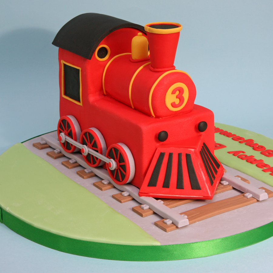 Train cake