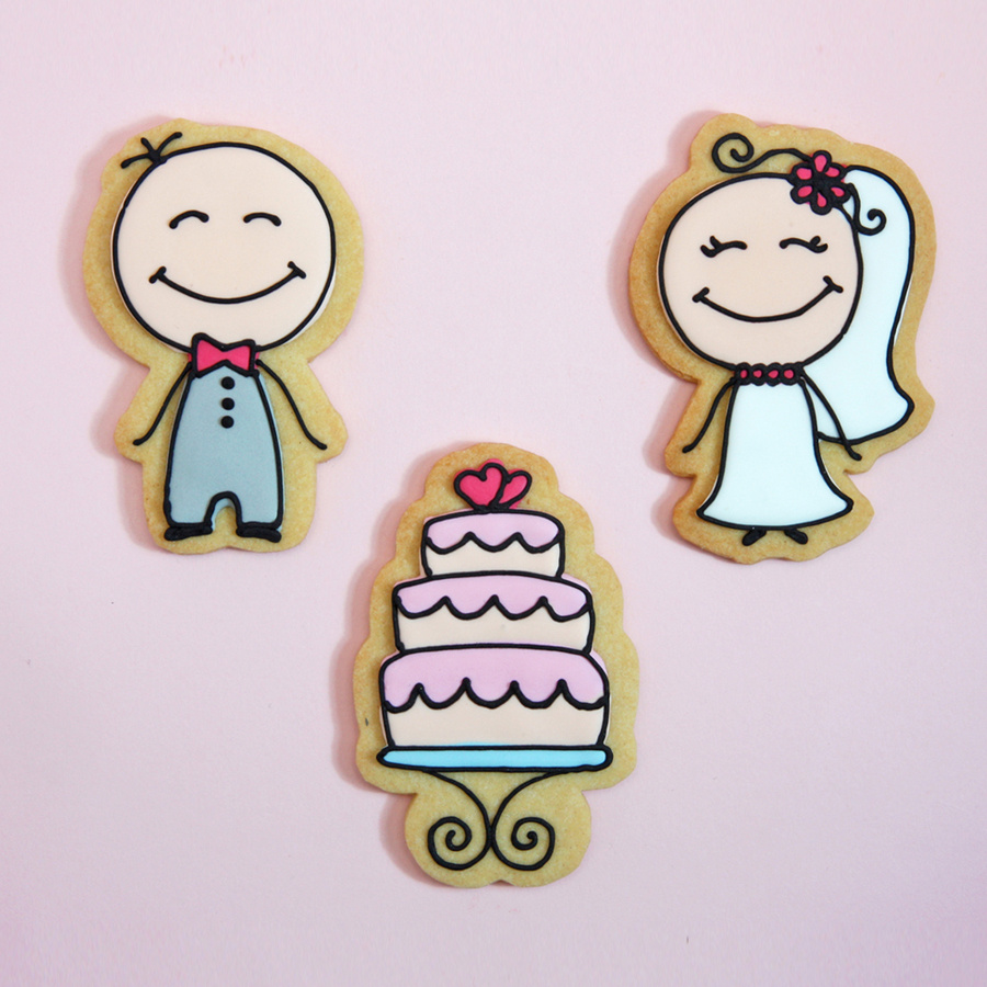 Wedding biscuits